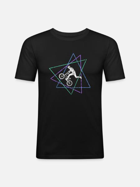 bmx - Men's Slim Fit T-Shirt - black