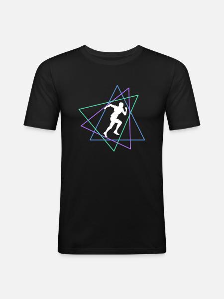 Joggen - Men's Slim Fit T-Shirt - black