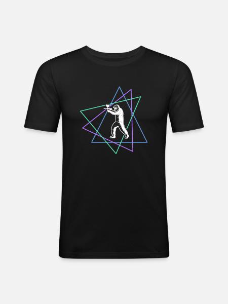 Paintball - Men's Slim Fit T-Shirt - black