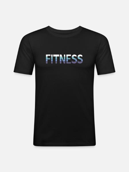 Aptitude - T-shirt près du corps Homme - noir