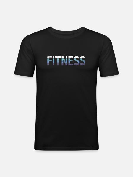 Aptitude - T-shirt près du corps Homme - noir