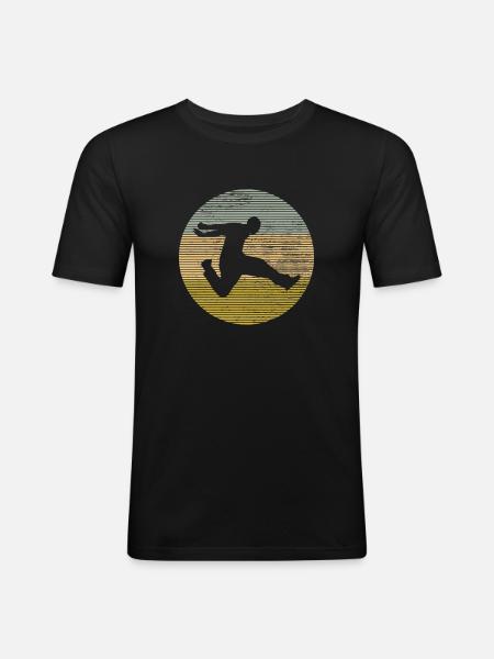 Parkour - Men's Slim Fit T-Shirt - black