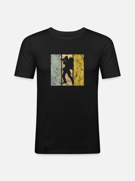 Photography - Men's Slim Fit T-Shirt - black