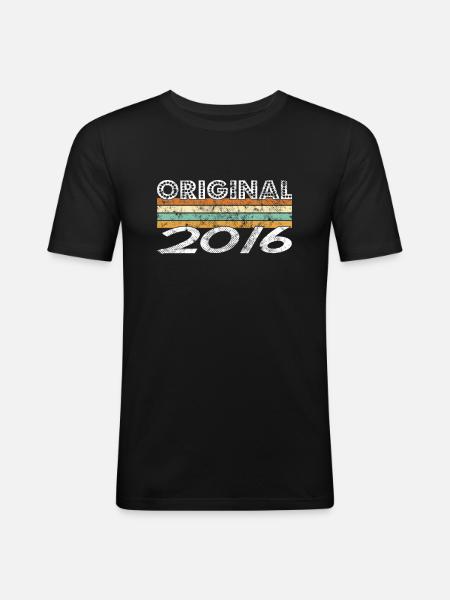 Edition Limitée 2016 - T-shirt près du corps Homme - noir