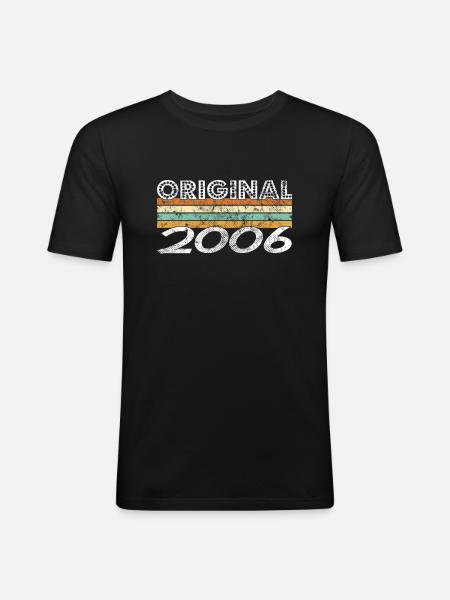 Original 2006 - T-shirt près du corps Homme - noir