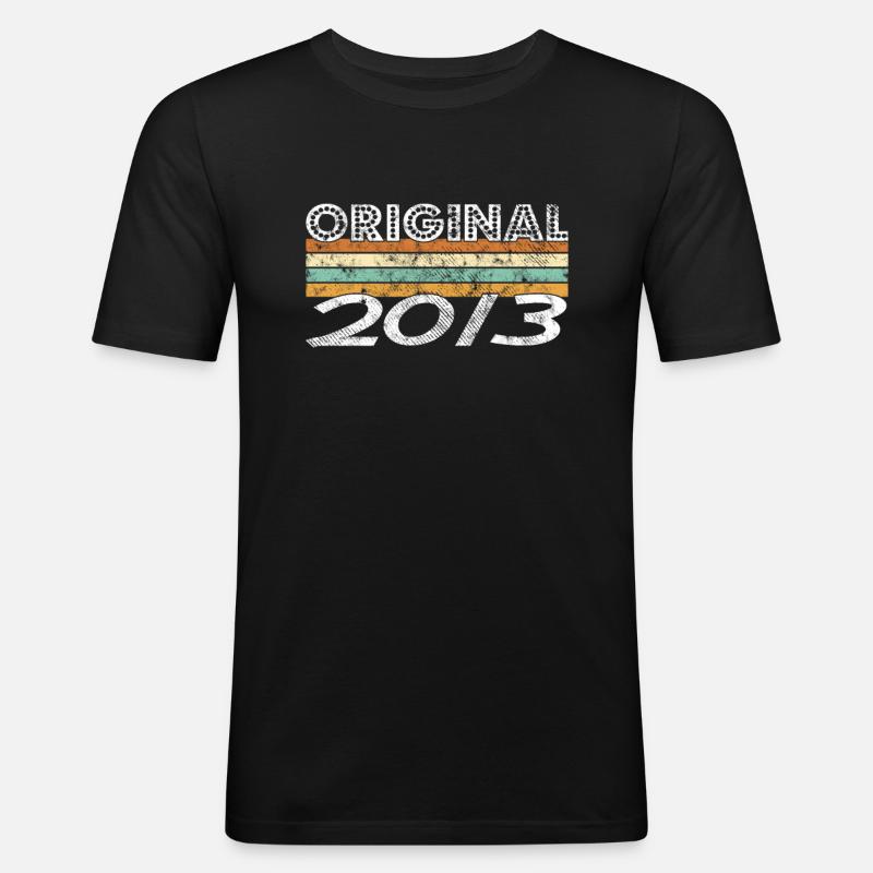 Édition Limitée 2013 - T-shirt près du corps Homme - noir