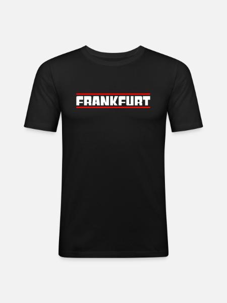 Frankfurt - Men's Slim Fit T-Shirt - black