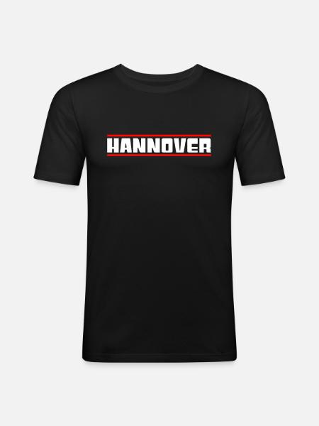 Hanover - Men's Slim Fit T-Shirt - black