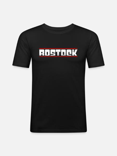 Rostock - Men's Slim Fit T-Shirt - black