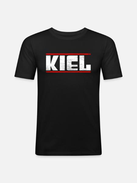 Keel - Men's Slim Fit T-Shirt - black