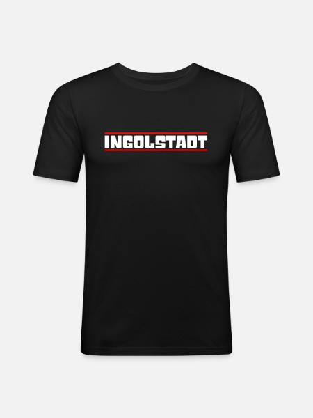 Ingolstadt - Men's Slim Fit T-Shirt - black