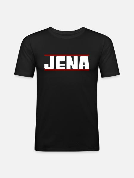 Jena - Men's Slim Fit T-Shirt - black