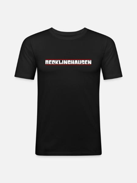 Recklinghausen - Men's Slim Fit T-Shirt - black