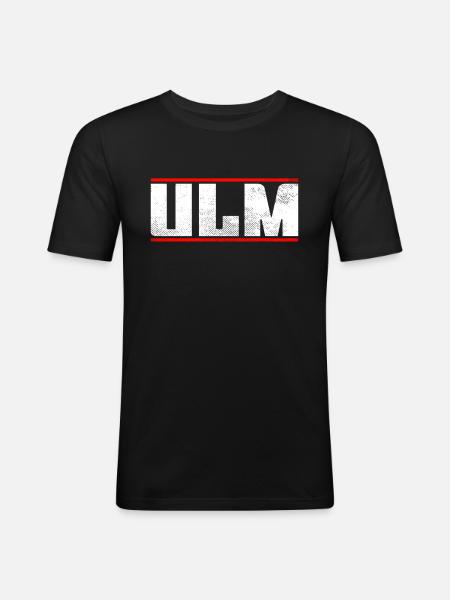 Ulm - Men's Slim Fit T-Shirt - black