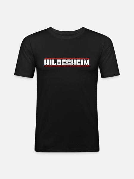 Hildesheim - Men's Slim Fit T-Shirt - black