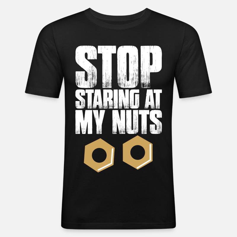 Plateforme constructio de construction d’échafaudage - T-shirt près du corps Homme - noir