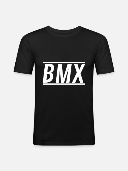 BMX bmx - Men's Slim Fit T-Shirt - black
