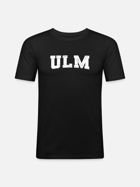 Ulm - Men's Slim Fit T-Shirt - black