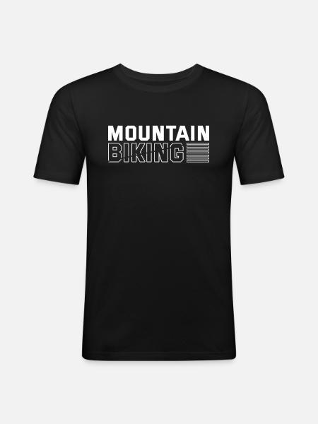 VTT VTT - T-shirt près du corps Homme - noir