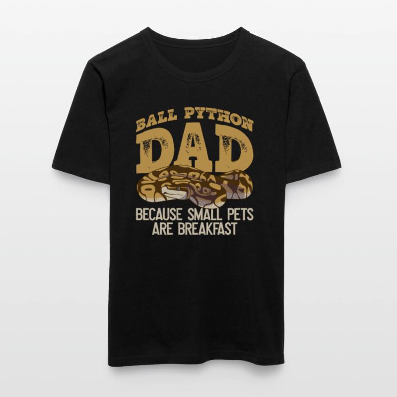 Banana Ball Python Papa Königspython Besitzer Men's Slim Fit T-Shirt