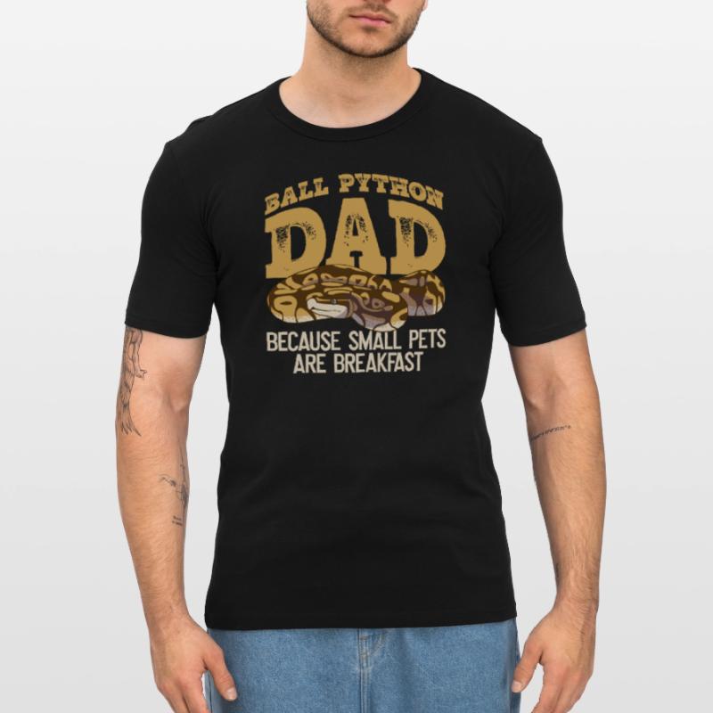 Banana Ball Python Papa Königspython Besitzer Men's Slim Fit T-Shirt