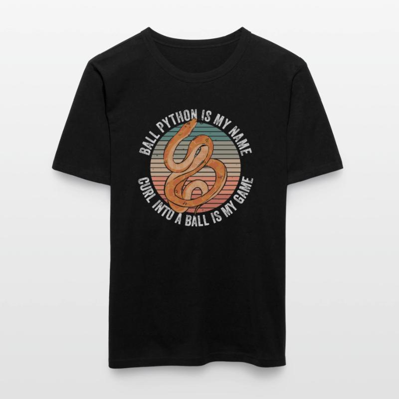 Königspython Banana Ball Python Men's Slim Fit T-Shirt