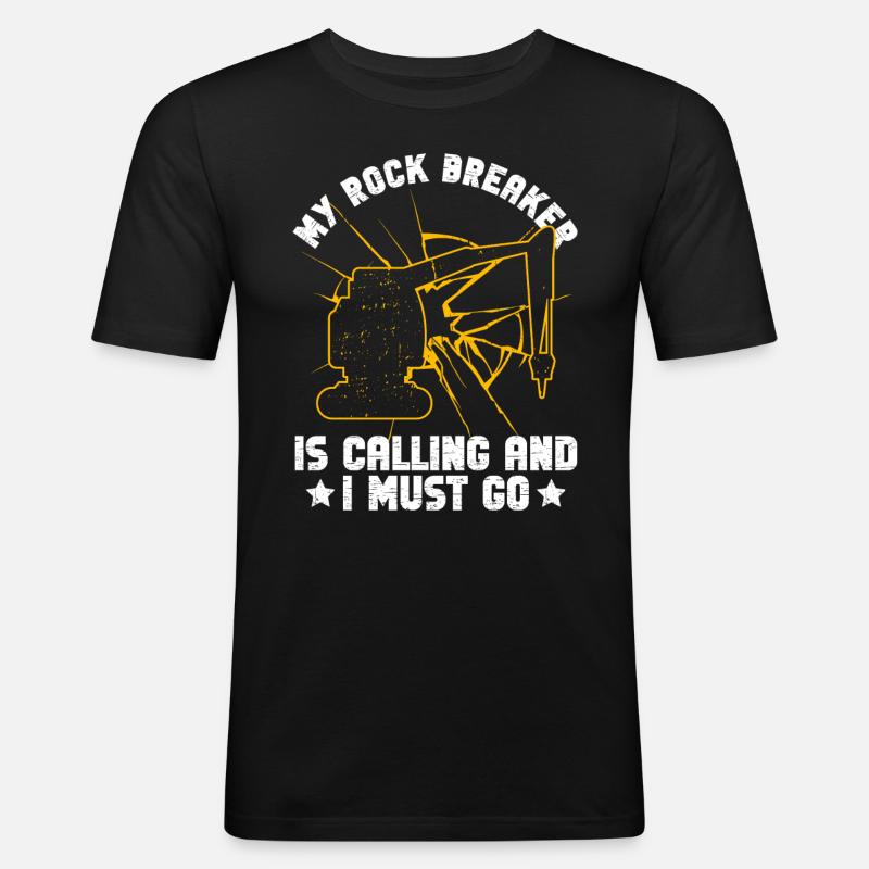 Bagger Sandbagger - Men's Slim Fit T-Shirt - black