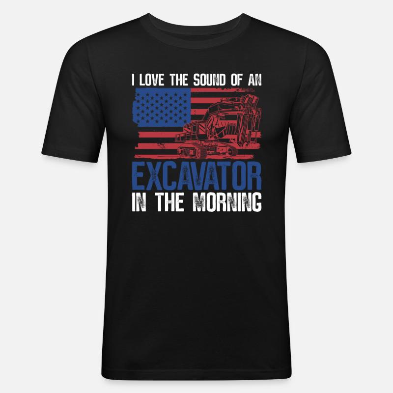 Bagger Baggern Sandbagger - Men's Slim Fit T-Shirt - black