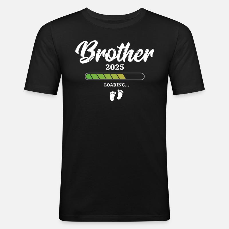 Brother Loading 2025 - Men's Slim Fit T-Shirt - black