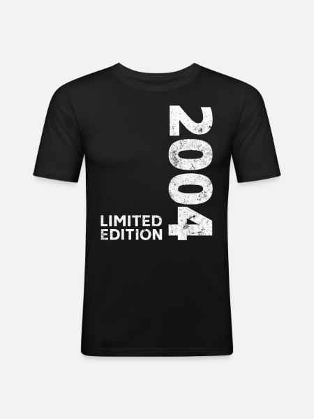 Limited Edition 2004 - Men's Slim Fit T-Shirt - black