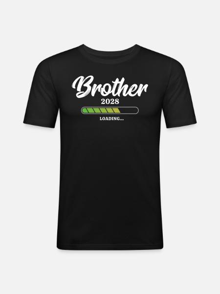 Brother Loading 2028 - Men's Slim Fit T-Shirt - black