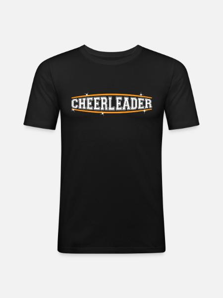 Cheerleader - Men's Slim Fit T-Shirt - black