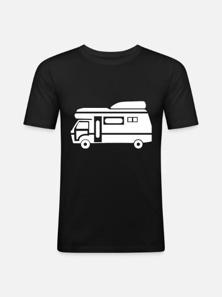 Caravan- - Men's Slim Fit T-Shirt - black