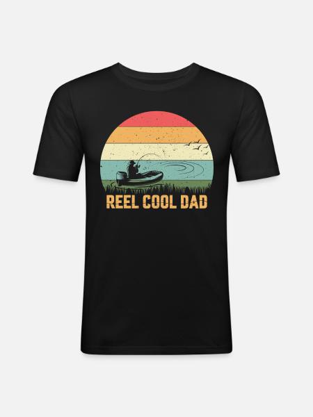 The cool daddy 3 - - Men's Slim Fit T-Shirt - black