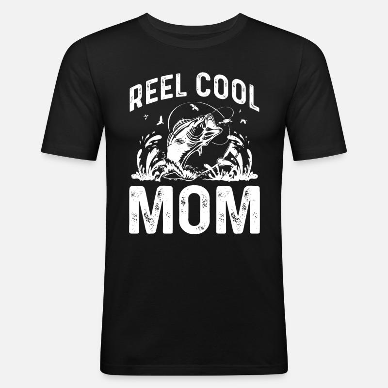 Roll Cool Mom - Men's Slim Fit T-Shirt - black
