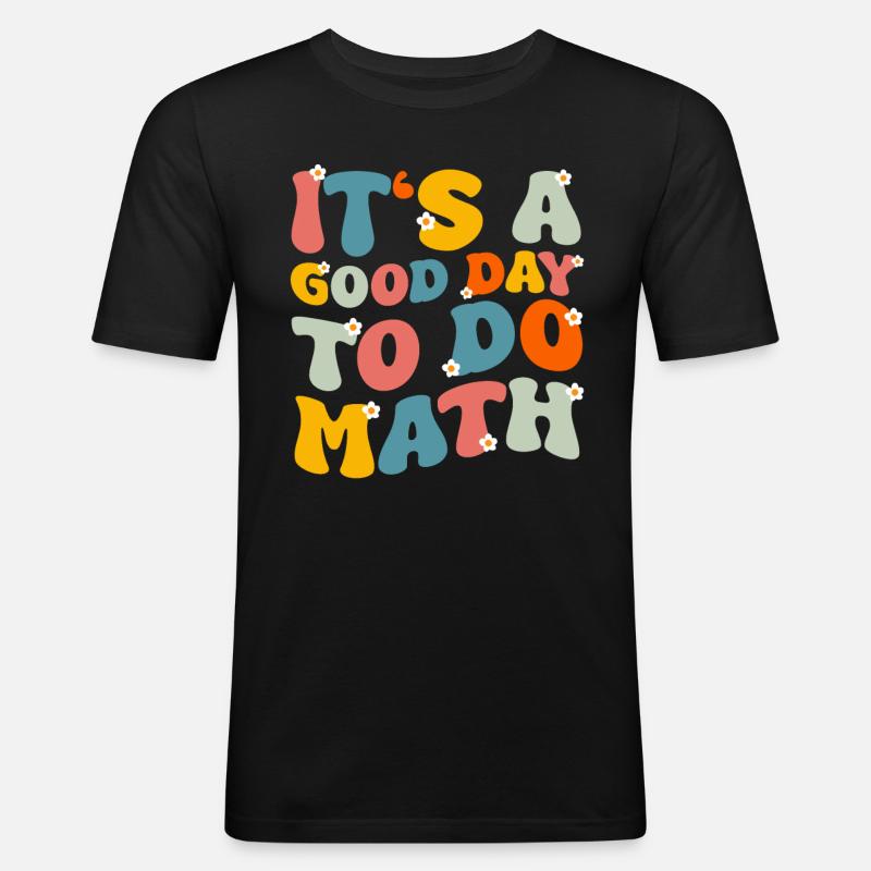 Enseignant Professeur d’école Enseignant Enseignant - T-shirt près du corps Homme - noir