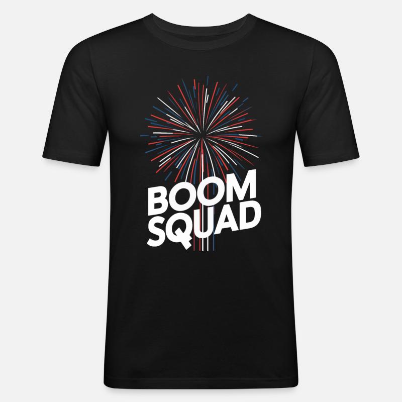 Pyrotechnics Fireworks Pyrotechnics - Men's Slim Fit T-Shirt - black