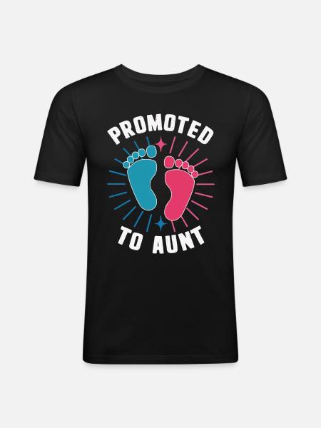 Aunt Family Aunts - Men's Slim Fit T-Shirt - black