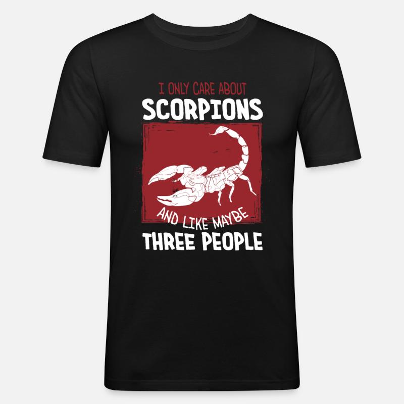 Scorpion - Men's Slim Fit T-Shirt - black
