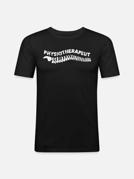 Physiotherapist - Men's Slim Fit T-Shirt - black