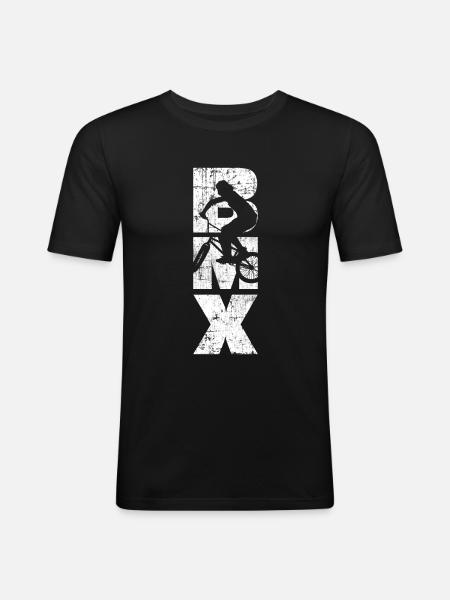 BMX - Men's Slim Fit T-Shirt - black