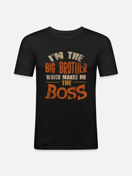 Big Brother - Men's Slim Fit T-Shirt - black