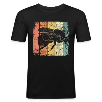 Hummel Environmental Protection - Men's Slim Fit T-Shirt - black - Front - Nik (191cm)