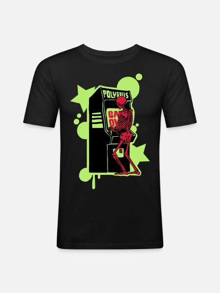 Hi-score - Men's Slim Fit T-Shirt - black