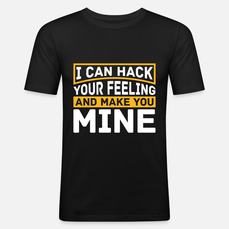 Programmer Coder Software Developer - Men's Slim Fit T-Shirt - black