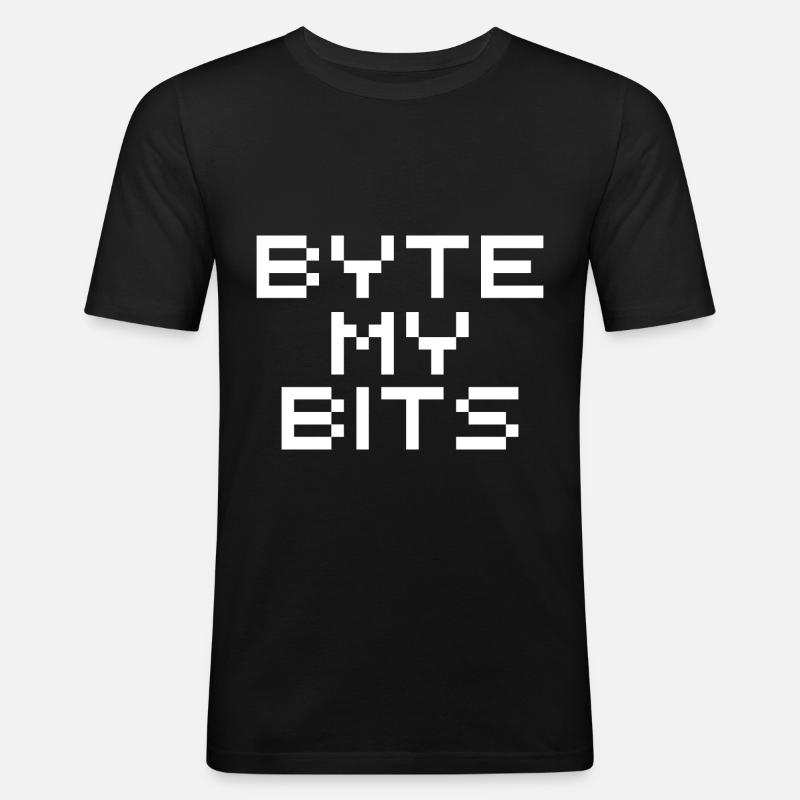 Programmer Coder Software Developer - Men's Slim Fit T-Shirt - black