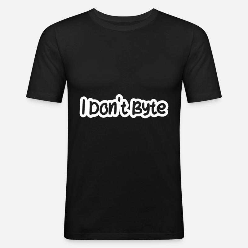 Programmer Coder Software Developer - Men's Slim Fit T-Shirt - black