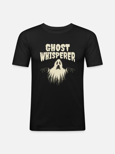 Halloween - T-shirt près du corps Homme - noir