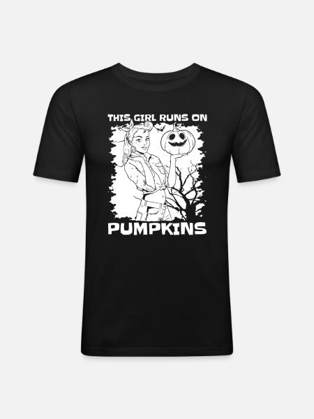 Halloween - T-shirt près du corps Homme - noir