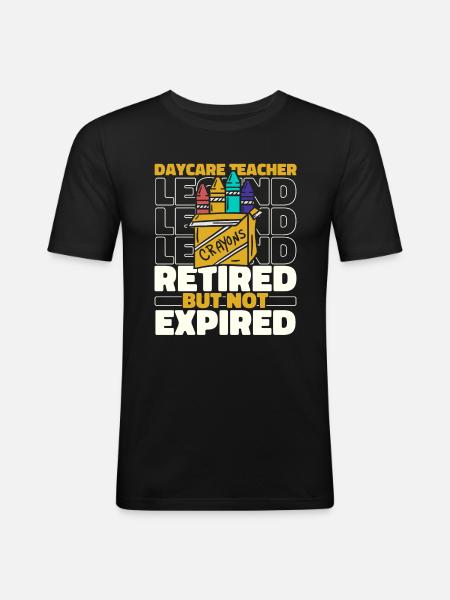 Kindergarten teacher Childminder - Men's Slim Fit T-Shirt - black